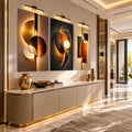 Golden Abstract Harmony lifestyle view