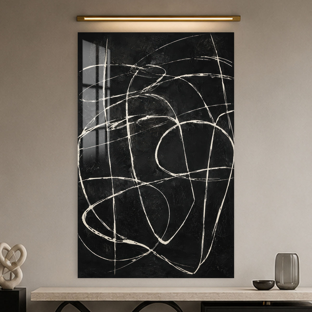 Midnight Motion in a modern room