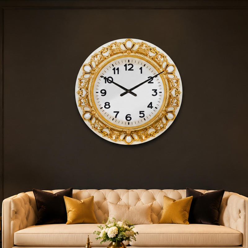 Ornate Golden Timepiece lifestyle view
