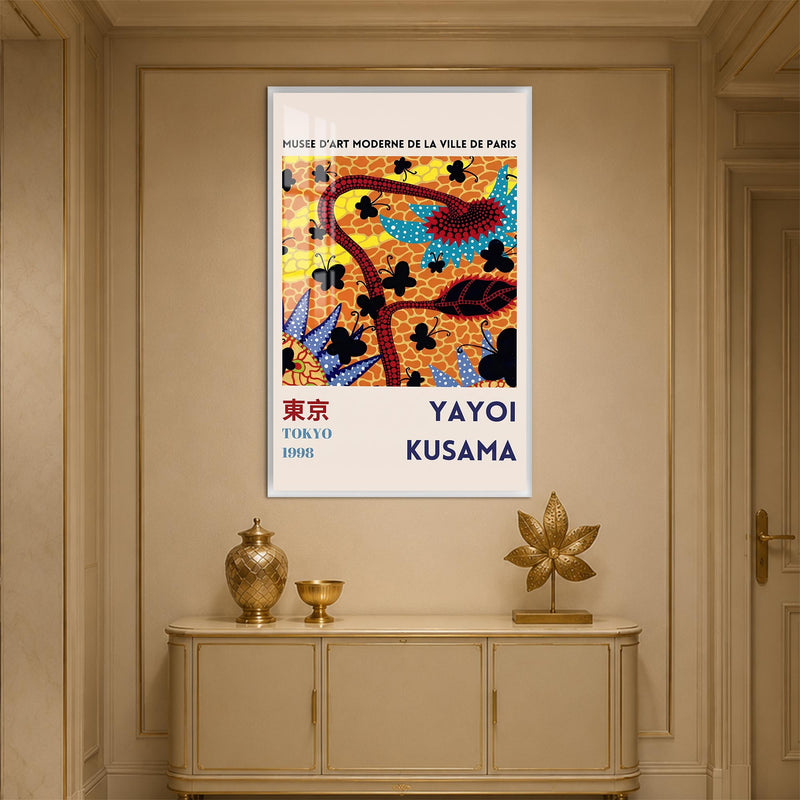 Tokyo Butterfly Garden with white frame
