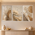 Golden Serenity with white frame
