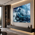 Artronauts Glass Print Powerful Ocean Wave Glass Wall Art