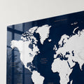 Navy World Map lifestyle view