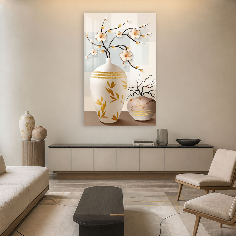 Golden Blossom Vases lifestyle view