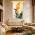 Artronauts Glass Print Flight Toward The Sun Glass Wall Art