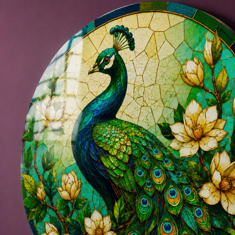 Stained Glass Peacock lifestyle view