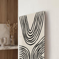 Artronauts Glass Print Flowing Contours Glass Wall Art