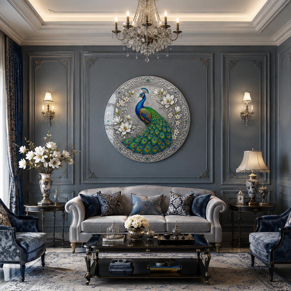 Regal Peacock II in a modern room