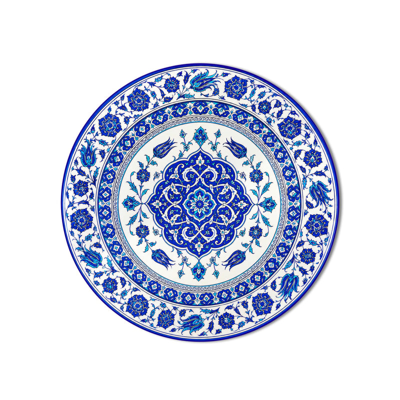 Ottoman Blue Medallion product shot on white background