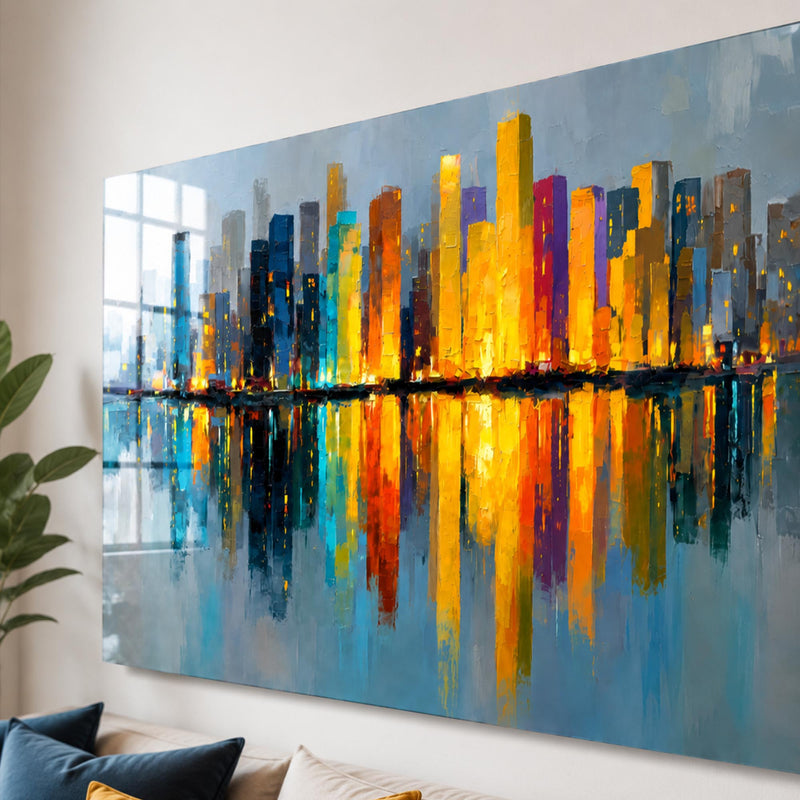 Golden City Reflections lifestyle view