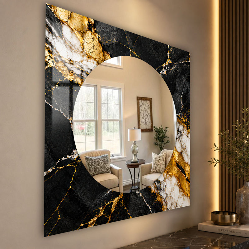 Gilded Onyx Marble lifestyle view