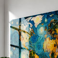 Starry World Map lifestyle view