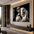 Artronauts Glass Print Classical Marble Study Glass Wall Art