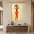 The Water Bearer with silver frame