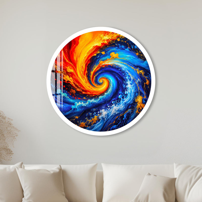 Elemental Vortex with white frame