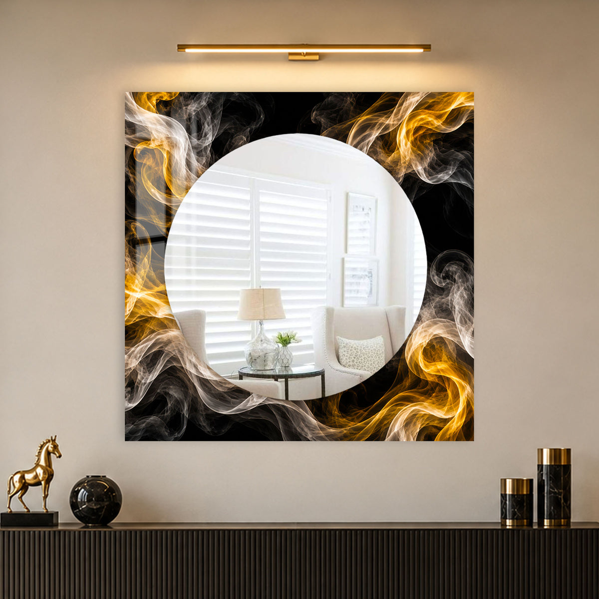 Golden Smoke Halo lifestyle view