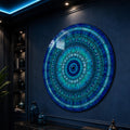 Turquoise Filigree Evil Eye Mandala lifestyle view