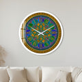 Jewel Mosaic with white frame