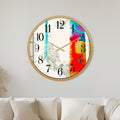 Colour Splash with gold frame