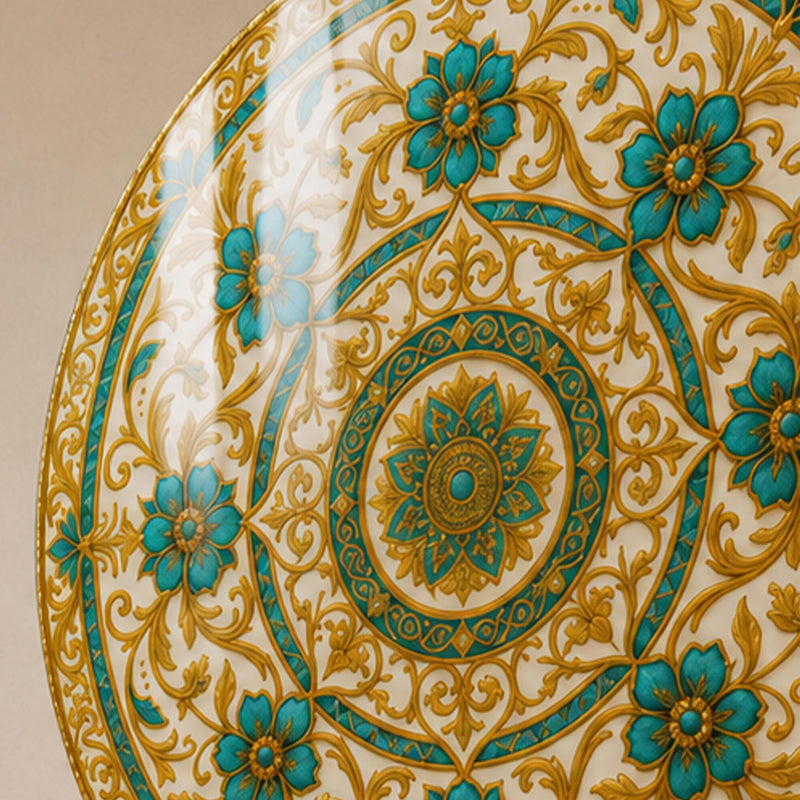 Turquoise Arabesque lifestyle view