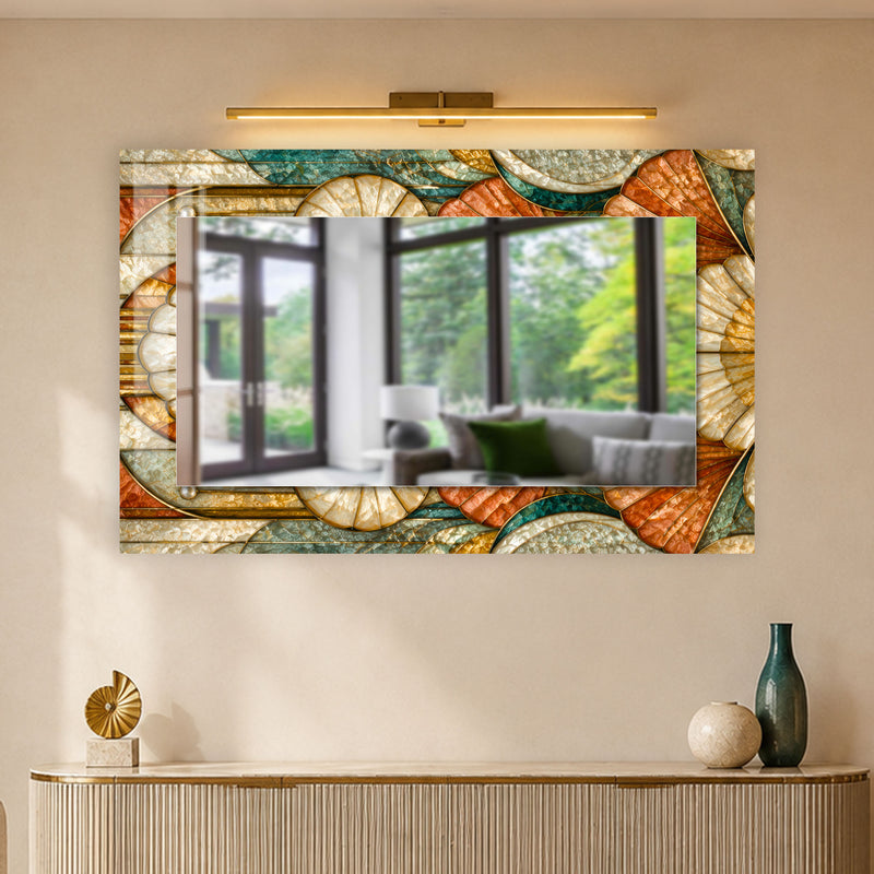 Jeweled Fan Mosaic lifestyle view