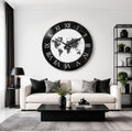 Vintage World Map lifestyle view