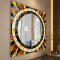 Amber Mosaic Sunburst lifestyle view