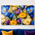Vibrant Crocus Garden lifestyle view