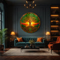 Celtic Tree Sunset lifestyle view