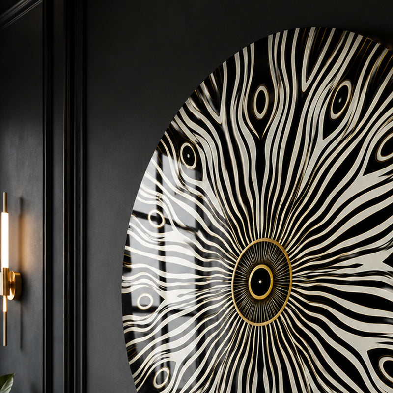 Monochrome Peacock Eye lifestyle view