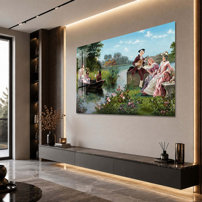 Rococo Garden Serenade angled lifestyle view
