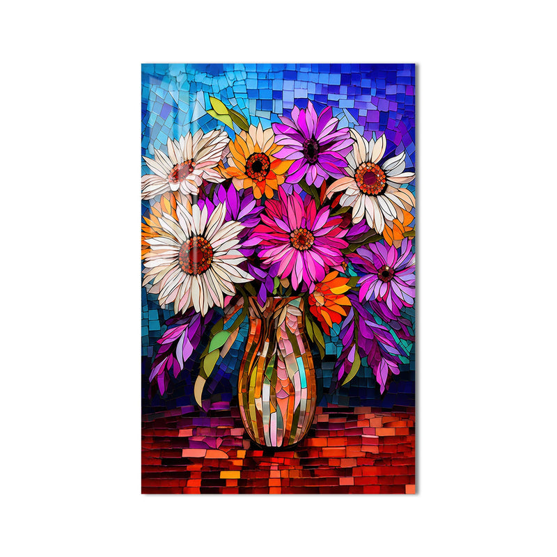 Mosaic Garden Bouquet product shot on white background