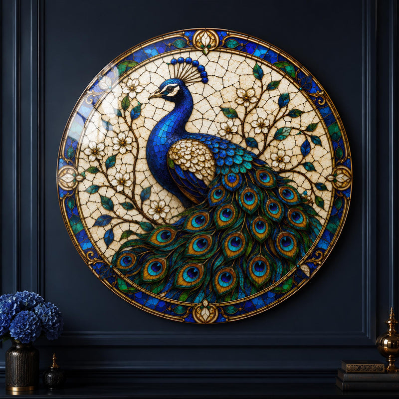 Stained Glass Peacock lifestyle view