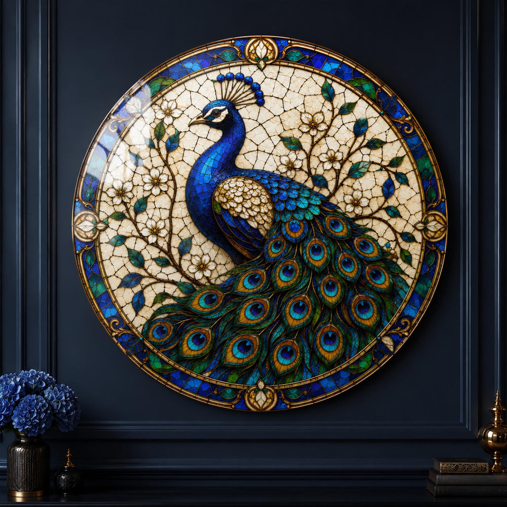 Stained Glass Peacock lifestyle view
