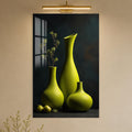 Sculptural Green Vases lifestyle view