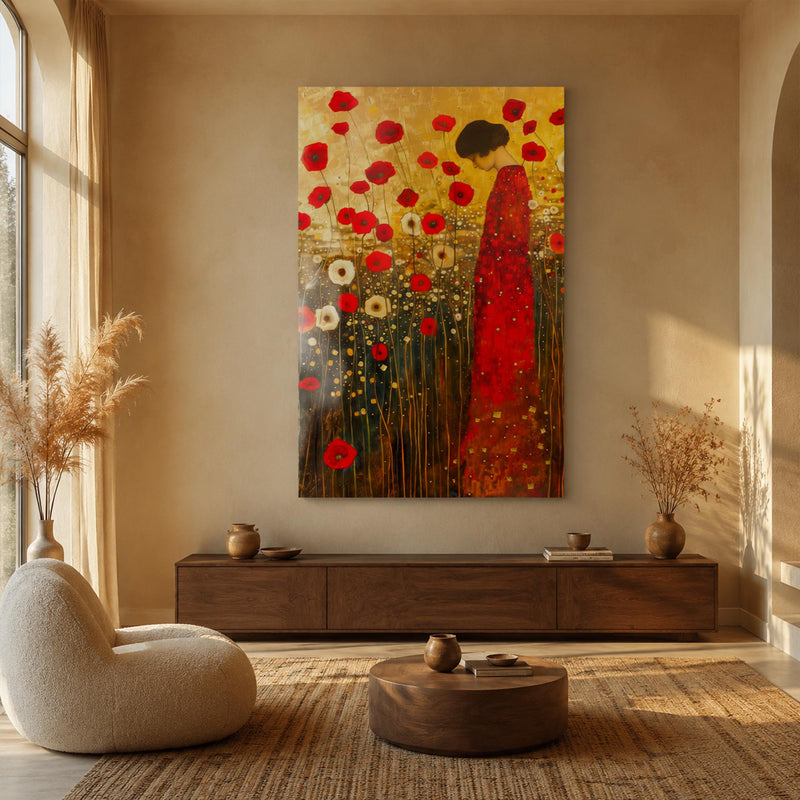 Crimson Poppy Reverie lifestyle view