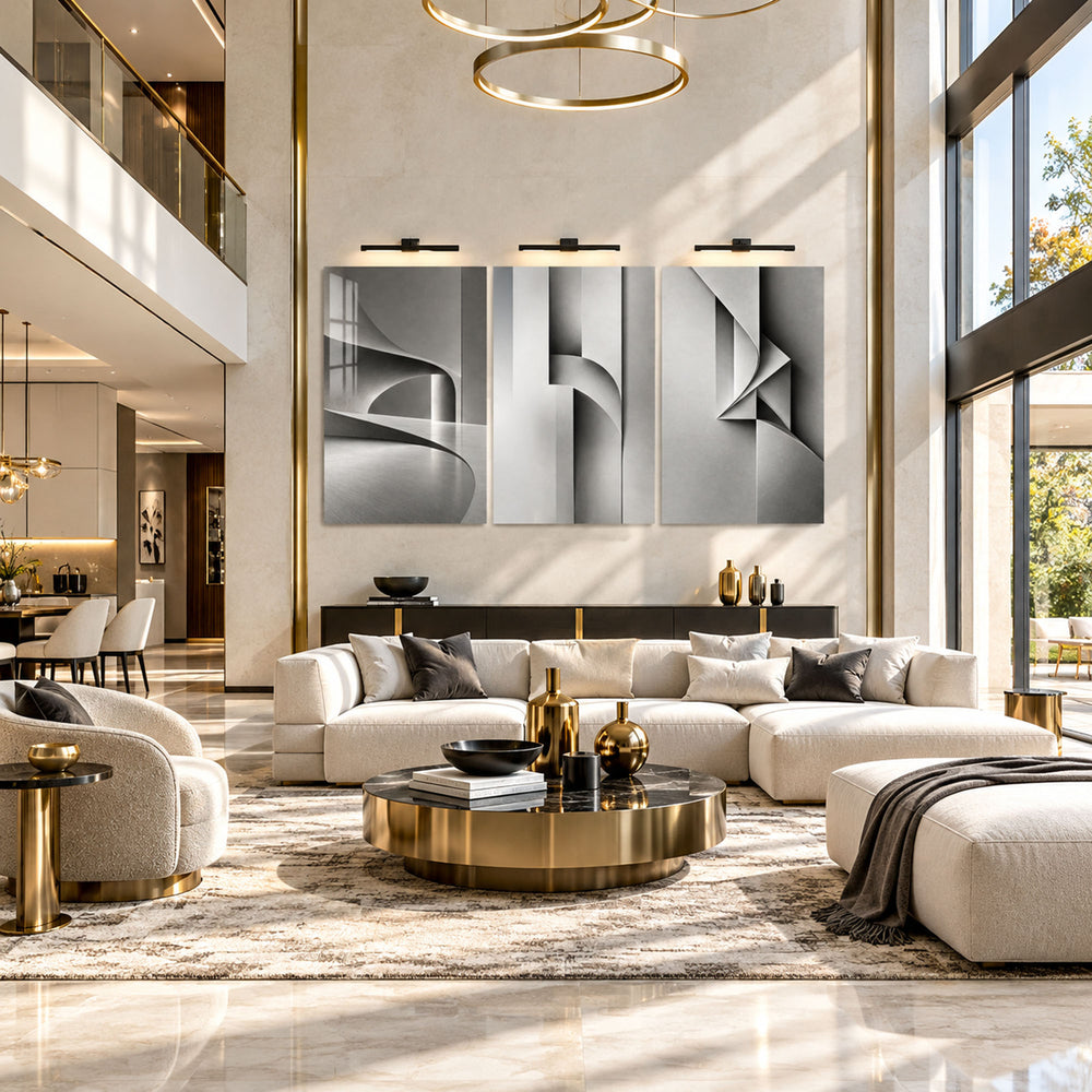 Sculptural Gray lifestyle view
