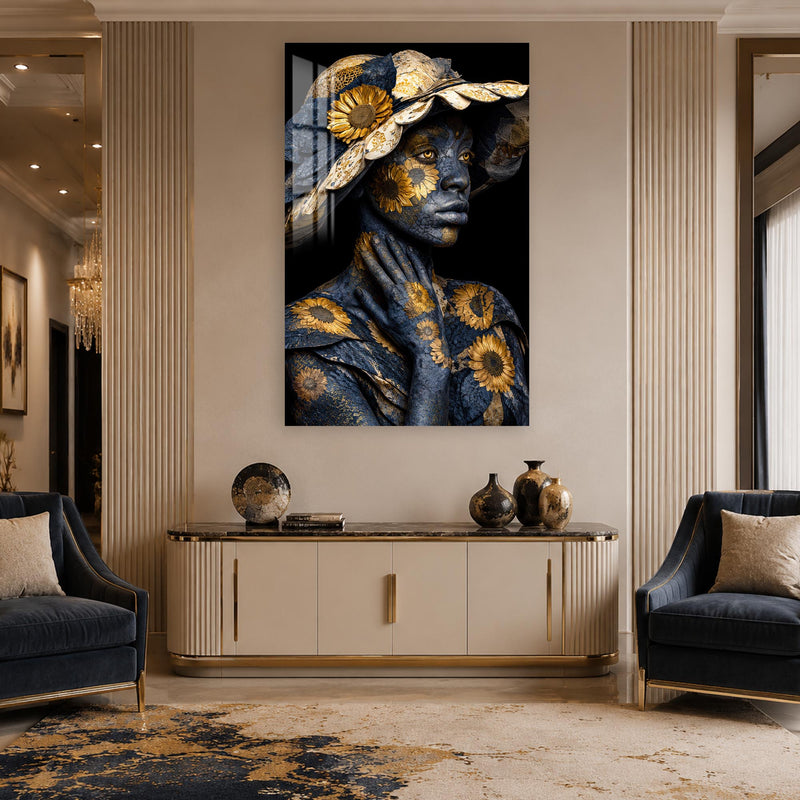 Gilded Sunflower Muse lifestyle view