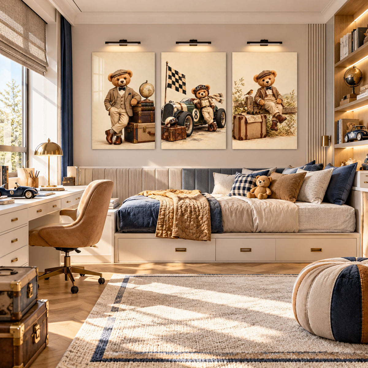 Vintage Teddy Bear Adventures lifestyle view