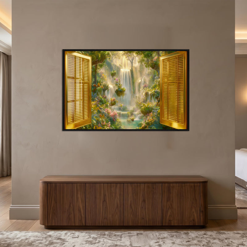 Golden Paradise Falls lifestyle view