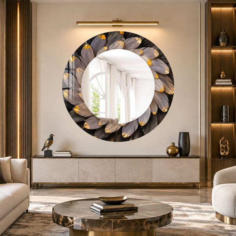Gilded Feather Halo lifestyle view