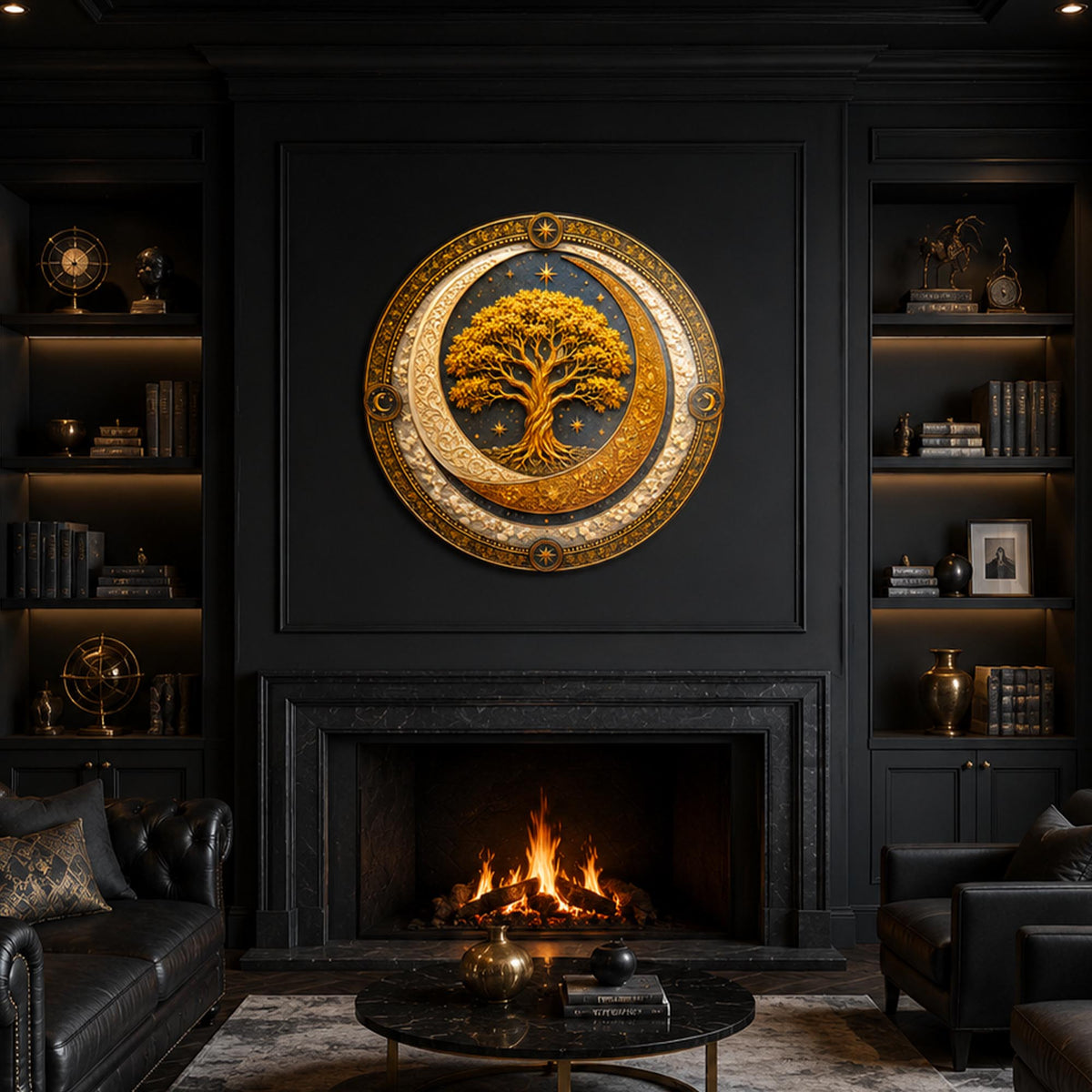 Celestial Golden Tree lifestyle view