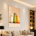 Three Curious Cats angled lifestyle view