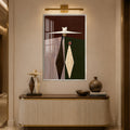 Avant Garde Pair with silver frame