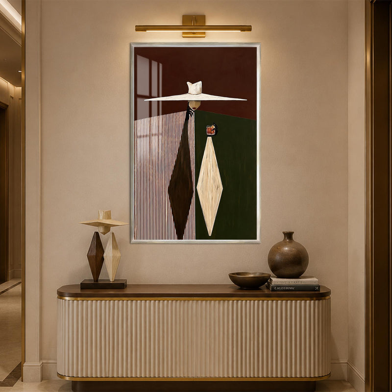 Avant Garde Pair with silver frame