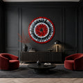 Crimson Mosaic Rings lifestyle view
