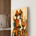 Artronauts Glass Print Sisters of the Sun Glass Wall Art