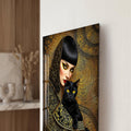 Golden Feline Muse lifestyle view