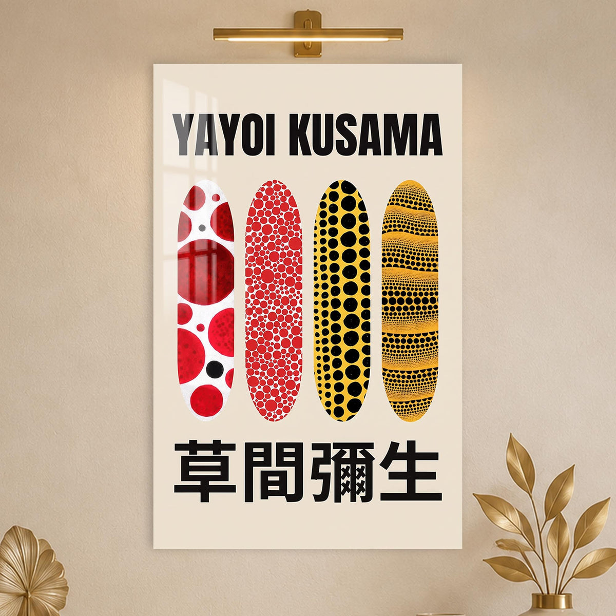 Yayoi Surfboard Dots lifestyle view