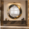 Gilded Orbit with gold frame